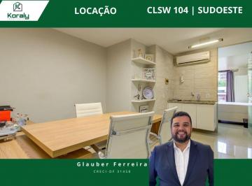 Apartamento de 1 quarto, Brasília · Locação kitnet mobiliada no Sudoeste – Conforto, praticidade e excelente padrão - CLSW 104