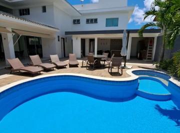 Casa · 290m² · 3 Quartos · Casa condominio Vilas do atlantico 3/4 + home/escritorio (sendo tres suites) + piscina