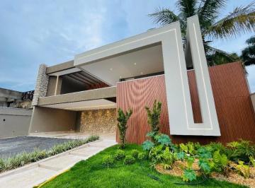 Foto 01 · Casa Moderna , Projetada , 4 Suítes , Piscina , Nova , 560m², Dentro de Condomínio no Conjunto 5 em