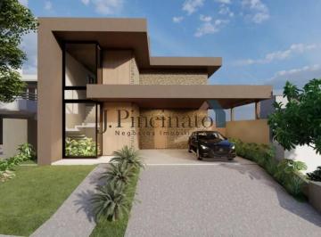 Casa · 296m² · 3 Quartos · 4 Vagas · Casa sobrado a venda em construcao com 03 dormitorios no condominio brisas do lago - jundiai/sp ref 