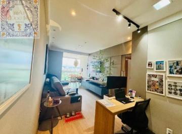 Apartamento · 80m² · 2 Quartos · 2 Vagas · Venda Apartamento Santos SP - mAr dOce lAr Porteira Fechada, com Varanda Gourmet, escritório e 2 vag