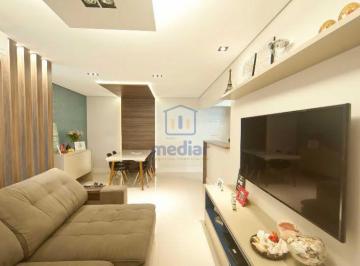 Apartamento · 93m² · 2 Quartos · 1 Vaga · Apartamento 2 dormitórios, 1 suíte e vaga demarcada na Aparecida, totalmente reformado !