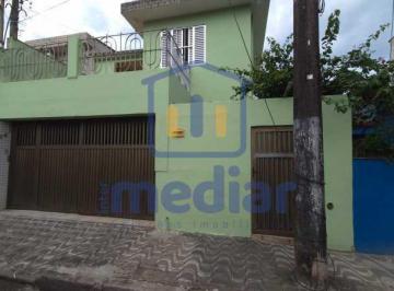 Casa · 117m² · 3 Quartos · 1 Vaga · Casa com 3 dormitórios à venda, 117 m² por RS 485.000,00 - Estuário - Santos-SP