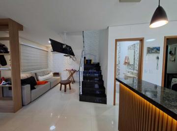 Apartamento · 101m² · 3 Quartos · 2 Vagas · Lindo sobrado, moderno, com 3 dorms, 1 suíte, na Vila Guilhermina, Praia Grande.