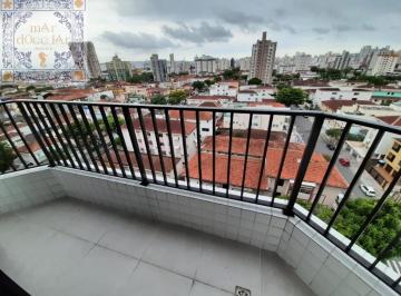 Apartamento · 123m² · 3 Quartos · 1 Vaga · Venda Apartamento Santos-SP - mAr dOce lAr Apartamento amplo, com sacada e 3 dormitórios, no tradici