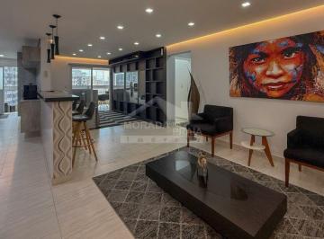Apartamento · 130m² · 3 Quartos · 2 Vagas · Apartamento SENSACIONAL de PORTEIRA FECHADA na Guilhermina, 3 suítes, confira em Praia Grande.