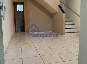 Casa · 65m² · 2 Quartos · 1 Vaga · Ótima casa geminada duplex de 2 quartos no Santa Branca!!!