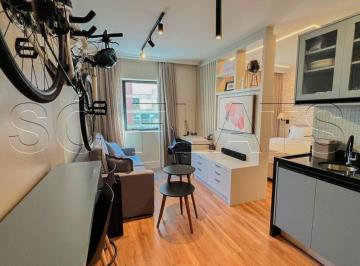 Apartamento · 30m² · 1 Quarto · 1 Vaga · Apartamento em Jardim Paulista, São Paulo/SP de 30m² 1 quartos para locação R$ 3.176,00/mes