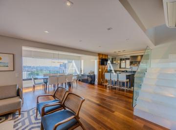 Apartamento · 263m² · 3 Quartos · 4 Vagas · Fantástica Cobertura Duplex à venda no Alto de Pinheiros, vista infinita para o Parque Villa-Lobos.