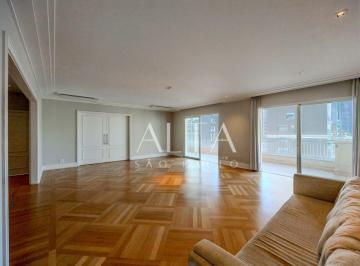 Apartamento · 401m² · 4 Quartos · 5 Vagas · Apartamento de 401m² à venda SEMI-MOBILIADO com 4 suítes e 5 vagas no Acqua Marina, Jardins.