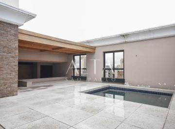 Apartamento · 464m² · 4 Quartos · 6 Vagas · Cobertura duplex à venda e locação, bem localizado no Campo Belo com piscina privativa.