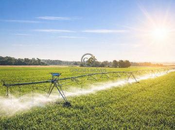 Sistema de irrigação por pivô central atendendo parte dos 2.000 hectares irrigados para safra e safrinha. · Fazenda 29.000 ha na Bahia c/ Frigorífico e Rio S. Francisco