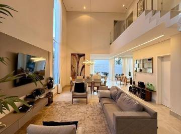 Foto 01 · Casa de luxo em condomínio: 5 quartos, 3 suítes, 3 salas, 4 banheiros, 4 vagas - Res. Olivito, Franc