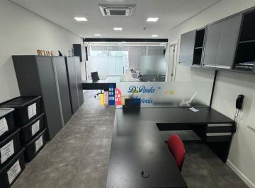Foto 01 · Sala Mobiliada Disponível para Locação em Alphaville, 63m² - R$ 6.500,00 + Despesas - Escritórios Ri
