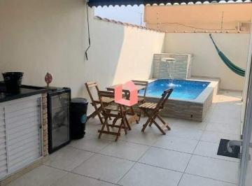 Casa · 88m² · 2 Vagas · Sobrado à venda em condomínio fechado no Jd. Cibratel II - Itanhaém/SP