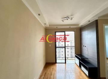 Apartamento · 50m² · 2 Quartos · 2 Vagas · APARTAMENTO 50m², COM 2 QUARTOS DISPONIVEL PARA LOCAÇÃO NA VILA RIO DE JANEIRO - GUARULHOS/SP