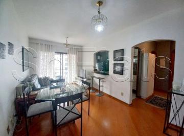 Apartamento · 72m² · 2 Quartos · 2 Vagas · Flat prox. ao Teatro Procópio Ferreira e Parque Trianon disponível para locação