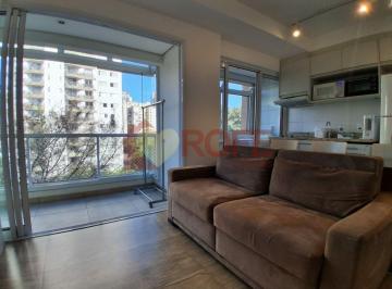 Apartamento · 35m² · 1 Quarto · 1 Vaga · Apartamento Campo Belo Mobiliado e 1 suíte indepentente com 35m² e 1 vaga de garagem