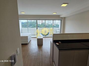 Apartamento · 49m² · 1 Quarto · 1 Vaga · Flat com 1 Quarto para alugar, 49m² - Chacará Santo Antônio