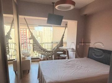 Apartamento · 23m² · 1 Quarto · Studio moderno perto da Paulista com varanda envidraçada e lazer completo