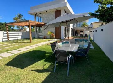 Casa · 422m² · 7 Quartos · 4 Vagas · Casa 7 suítes à venda em Guarajuba, 422m², porteira fechada, piscina e área gourmet – Condomínio Can