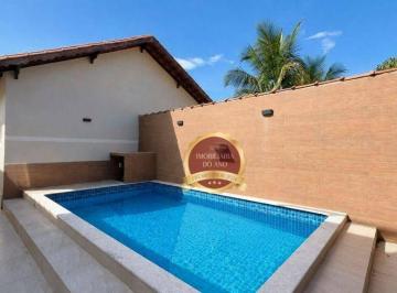 aab27a9a0c1eb44440e3912603f95ee97a360ec9 · Casa térrea em Mongaguá – Jardim Praia Grande | 3 Quartos | 1 Suíte | Piscina e Churrasqueira | Rua