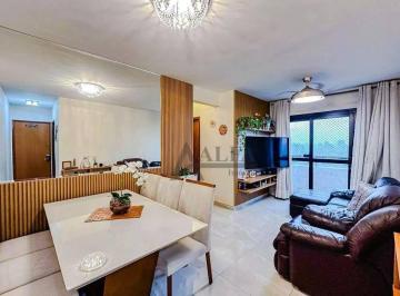 Sala de Estar e Jantar · ** Edifício Careggine - OPORTUNIDADE ÚNICA - Lindo apartamento em andar altíssimo c/ vista deslumbra