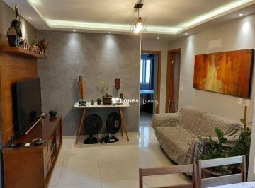 217b092cbfec2c8cd0d3aa976e8d24c3243f5fe6 · Apartamento 02 quartos, 01 suite, área de serviço, aceita pet, 01 vaga, lazer.