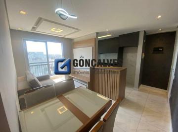 Sala · Apartamento para Alugar na Vila Metalúrgica (Santo André) | 2 Dorms (1 Suíte) | Mobiliado