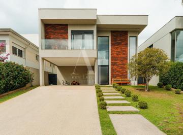 Casa · 385m² · 4 Quartos · 4 Vagas · Casa em Condomínio com 4 suítes pé direito duplo no Tamboré 11