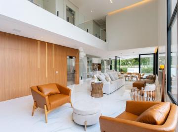 Casa · 430m² · Casa Nova, Moderna, Alto Padrão à venda com 4 suítes, 4 vagas - Residencial Gênesis II