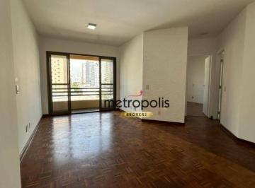 Sala 02 Ambientes  · Apartamento com 2 dormitórios para alugar, 97 m² por R$ 4.076,90/mês - Santo Antônio - São Caetano d