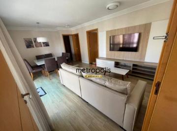 Entrada / Sala · Apartamento com 3 dormitórios à venda, 121 m² por R$ 1.250.000,00 - Jardim - Santo André/SP