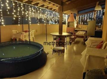Churrasqueira · Cobertura à venda, 117 m² por R$ 395.000,00 - Vila Mazzei - Santo André/SP