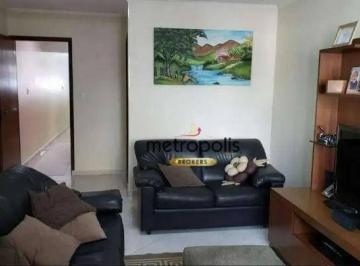 Sala  · Sobrado com 3 dormitórios à venda, 207 m² por R$ 745.000,00 - Vila Camilópolis - Santo André/SP