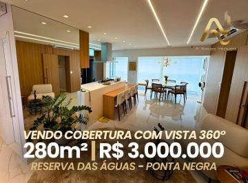3ffc3e754b321ae8b6eb918a2faf0efd23f3efb7 · COBERTURA COM VISTA 360° E 3 SUÍTES - Reserva das Águas, Ponta Negra
