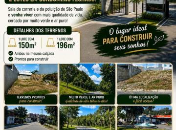 Terreno , Cajamar · TERRENO PARA VENDA CONDOMINIO MAIS VIVER CAJAMAR CENTRO