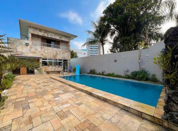 Casa · 6 Vagas · Sobrado Isolado com 4 dormitórios e piscina em Praia Grande SP