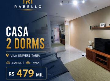 Casa de 2 quartos, São Paulo · Sobrado charmoso na Vila Universitaria - Apenas 479mil