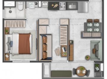 Apartamento de 2 quartos, São Paulo · Pronto pra morar Apartamento com 2 quartos de 40 m² e vaga à venda em Vila Mariana