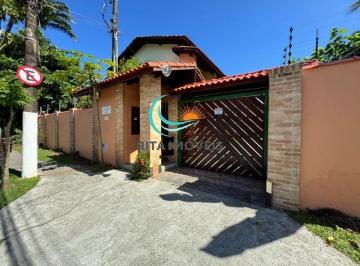 Foto 01 · Casa em condomínio à venda em Bertioga-SP, Centro: 2 suítes, 2 salas, churrasqueira e piscina 2 vaga
