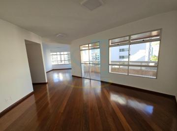 Sala de estar · Apartamento de Luxo para Locação em Belo Horizonte - 4 Quartos, 2 Suítes, 3 Salas, 5 Banheiros, 3 Va