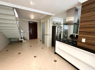 Casa · 140m² · 3 Quartos · 2 Vagas · Casa em Condominio Mobiliada com móveis planejados e eletros, 3 Quartos sendo 1 suíte, 2 vagas de ga