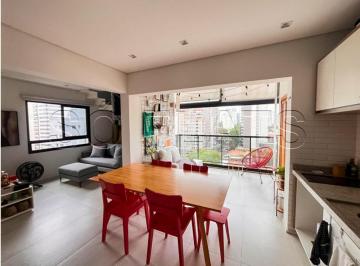 Apartamento · 70m² · 1 Quarto · 1 Vaga · Apartamento Duplex Mobiliado à Venda na Vila Olímpia Próximo à Faria Lima e Ibirapuera