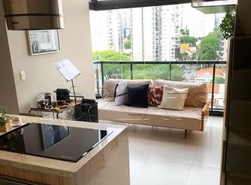 Apartamento · 80m² · 1 Quarto · 1 Vaga · Duplex de 80m² Mobiliado na Vila Olímpia com Lazer Completo e Excelente Localização