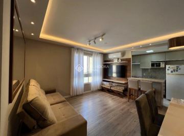 Apartamento · 61m² · 2 Quartos · 1 Vaga · Apartamento 2 dormitórios com living estendido, totalmente mobiliado e vaga coberta no Life Park Col