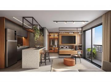 Imagem 1 · ÁGIO - Flat de 37 m² com 01 suíte á venda no Hello Viver Universitário - Setor Leste Universitário -
