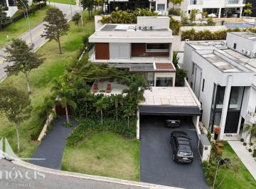 Casa · 440m² · 4 Quartos · 6 Vagas · LINDA CASA ALPHAVILLE, ESQUINA, MOBILIADA, 4 SUÍTES, SIST SOLAR, SOLARIUM !