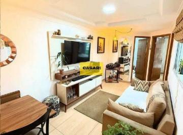 Apartamento · 52m² · 2 Quartos · 1 Vaga · Apartamento 2 Dormitórios com Quintal e Planejados – Vila Pires, Santo André