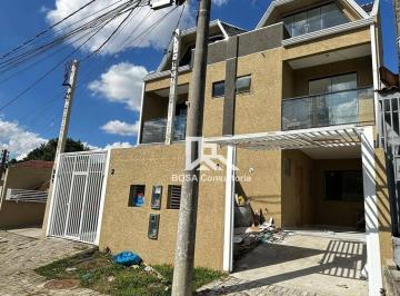 721b777aac5c4b482a4a2c50da302391318c8357 · Sobrado com 3 dormitórios à venda, 92 m² por R$ 449.000,00 - Pinheirinho - Curitiba/PR
